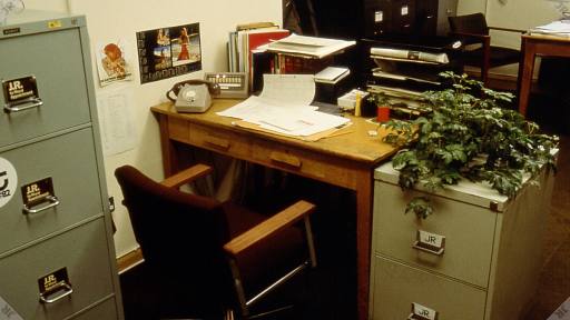 [My desk in 1982]