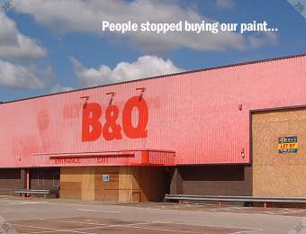 People stopped buying our paint...