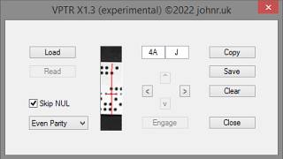 [VPTR control panel]