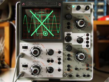 [D67A with do-not-bin symbol on screen]
